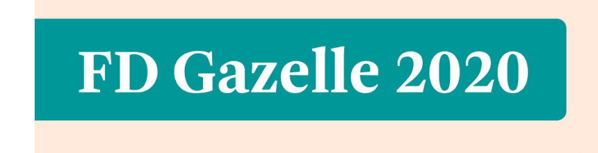 Afbeelding met tekst ''FD Gazelle 2020''